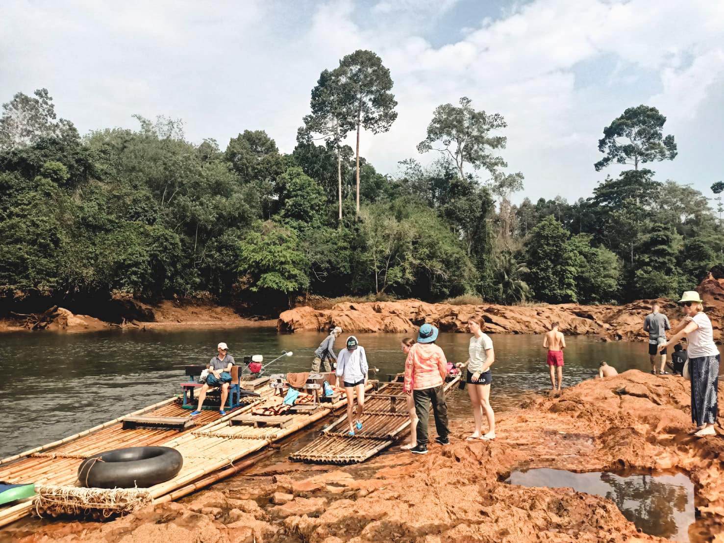 Program Bamboo Rafting 2 Hours